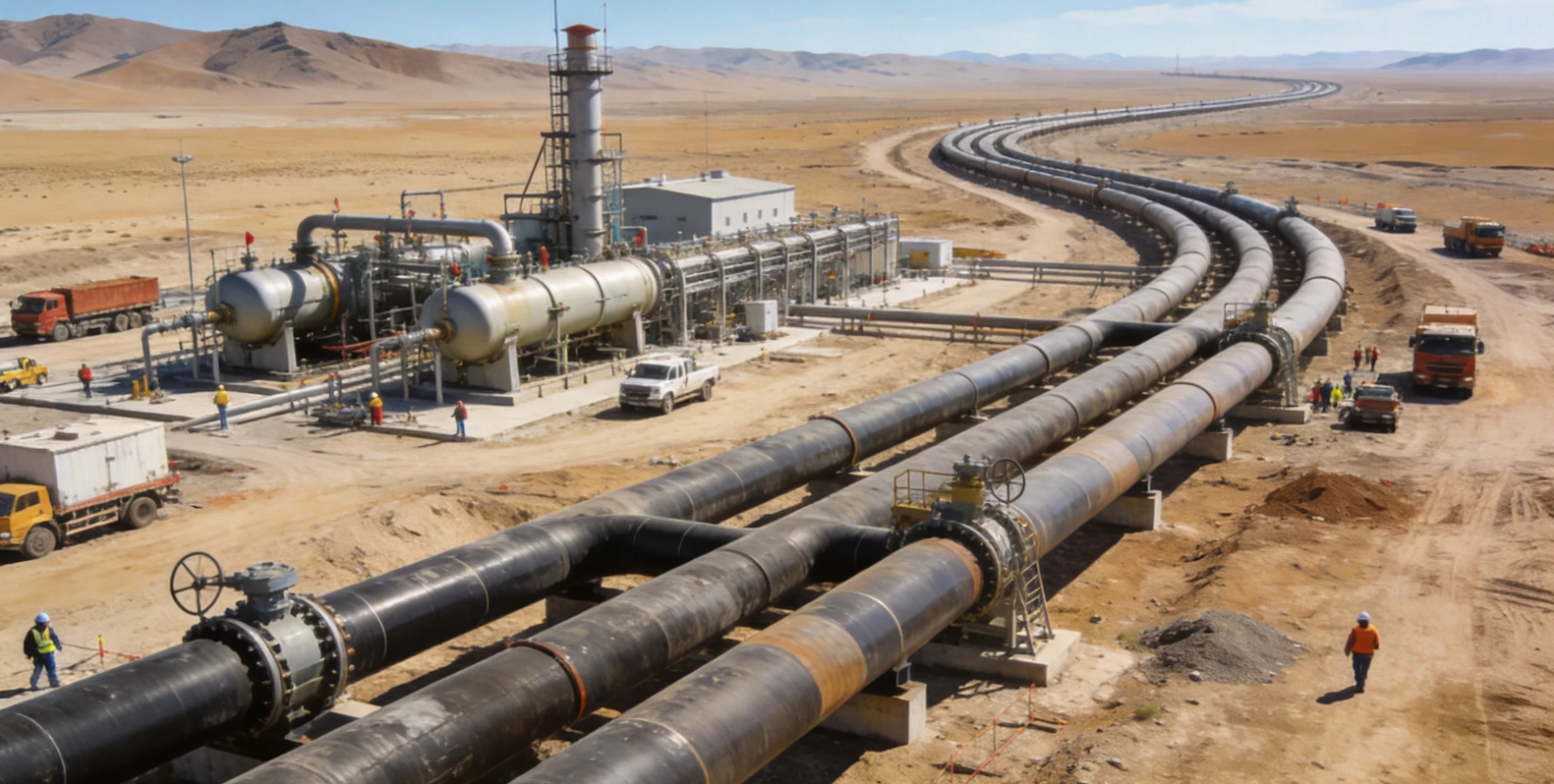 EPC of The Project to Construct A Crude Oil Pipeline In Mongolia