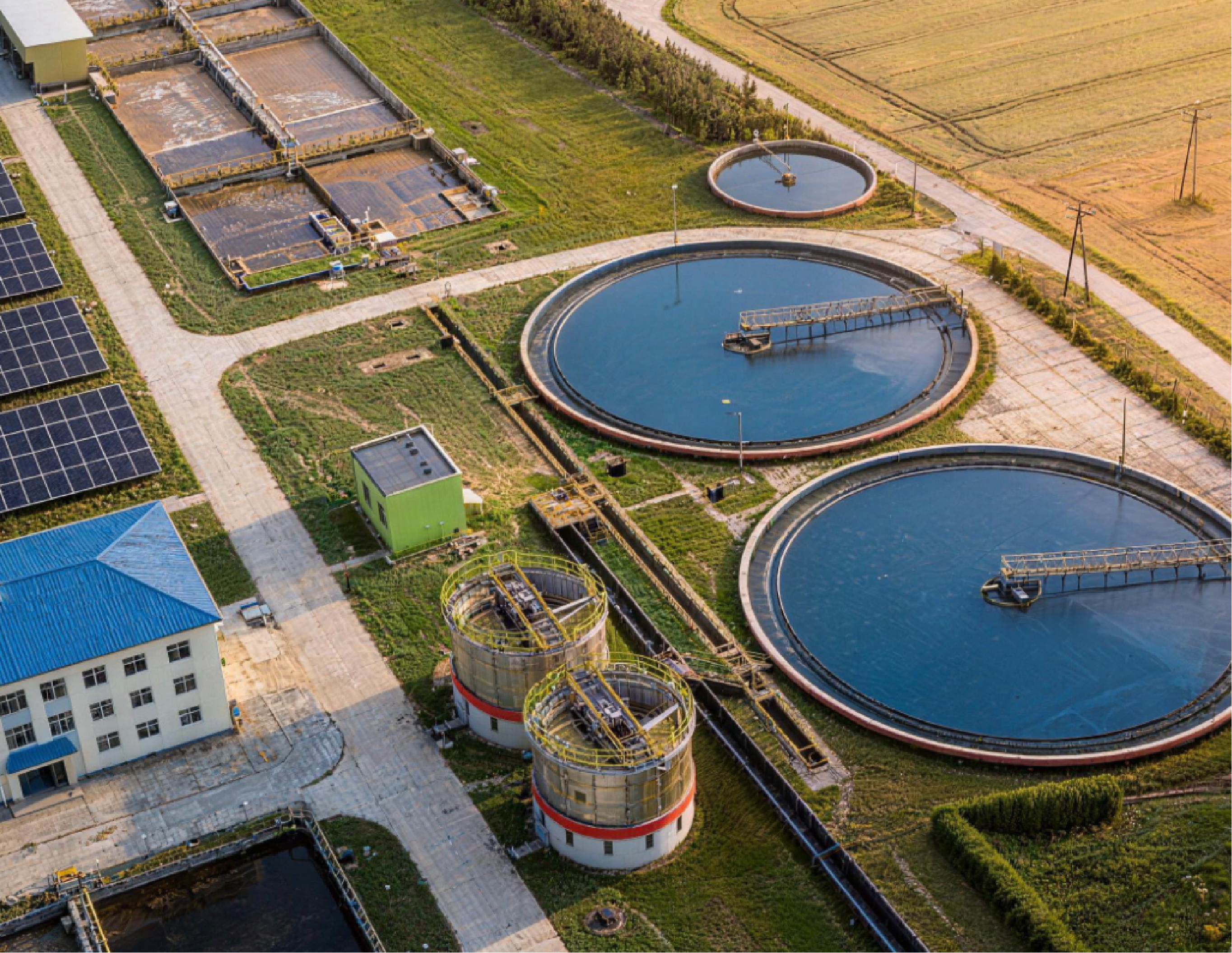 Highly complex industrial water treatment system solution